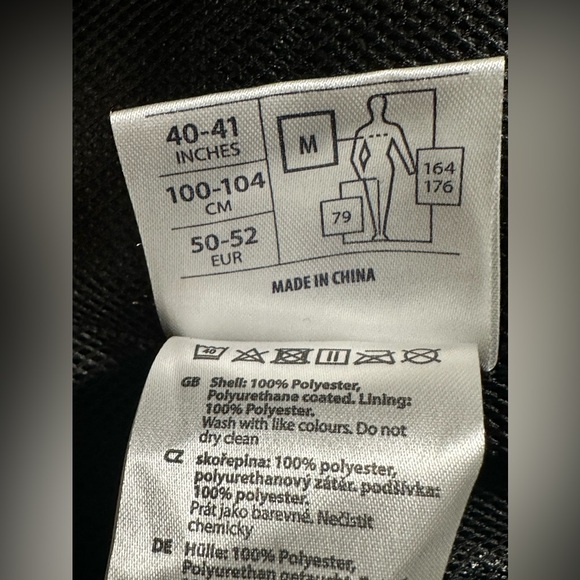 Portwest S555 Outcoach Waterproof PU Jacket with Stormflap and Packaway Hood Med - Picture 9 of 16